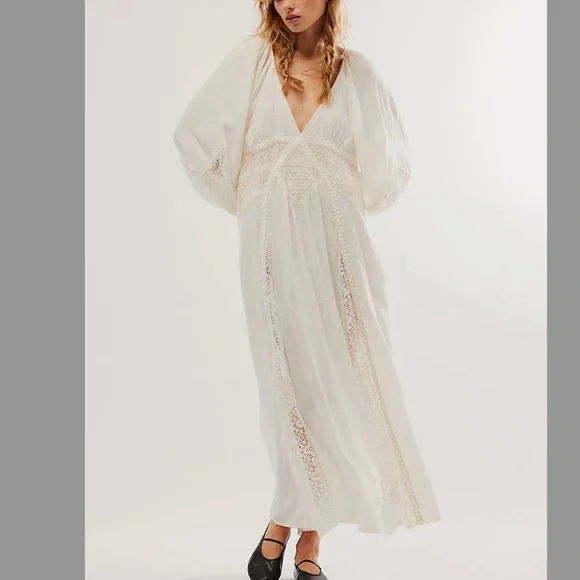 southwest lace maxi dress Lindseystackhouse_ on LTK